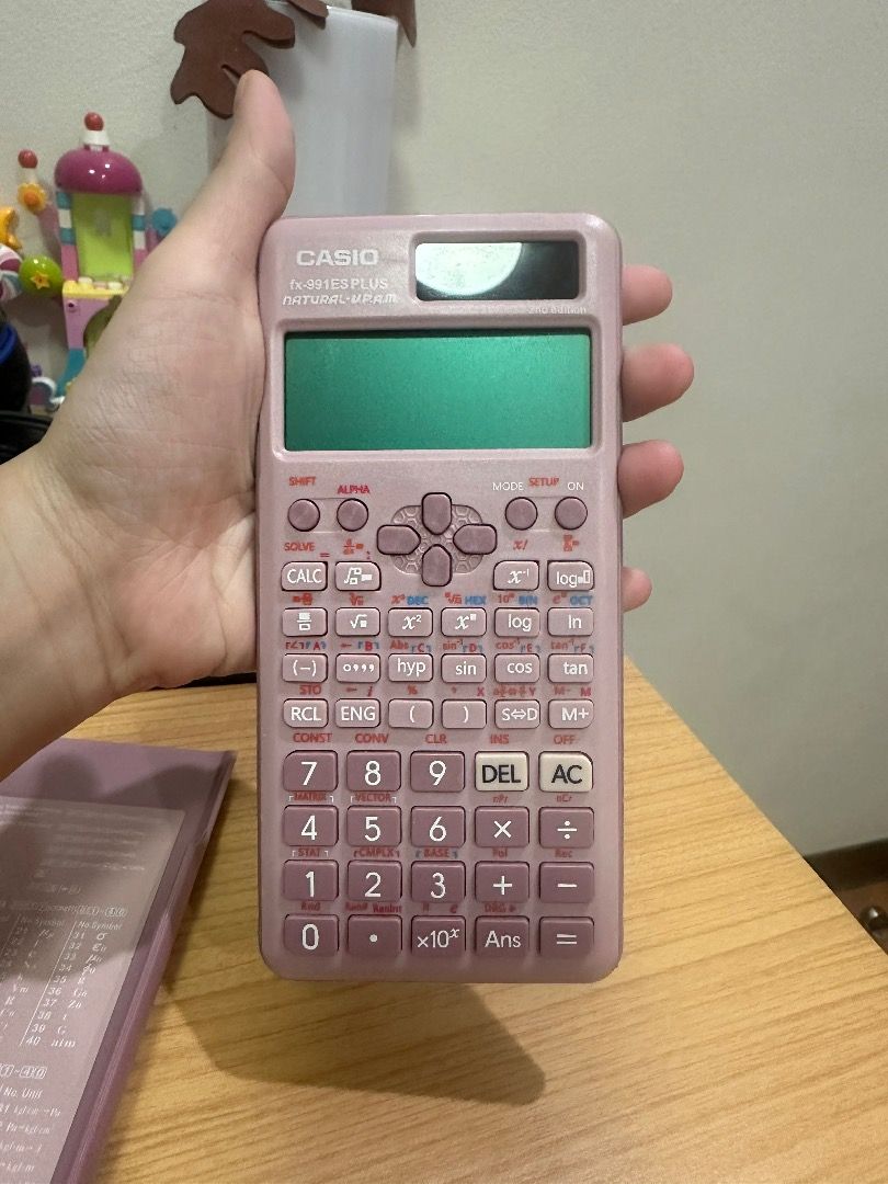 Pink Casio fx-991ES PLUS Scientific Calculator, Computers & Tech ...