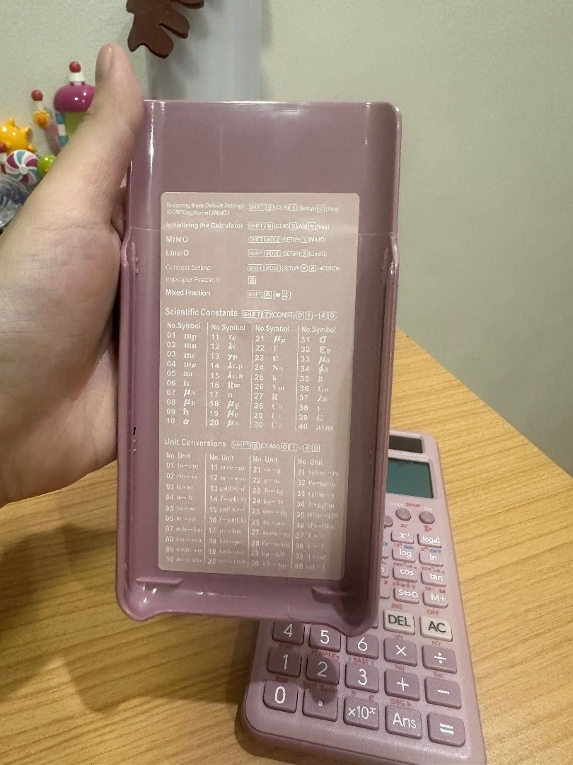 Pink Casio fx-991ES PLUS Scientific Calculator, Computers & Tech ...