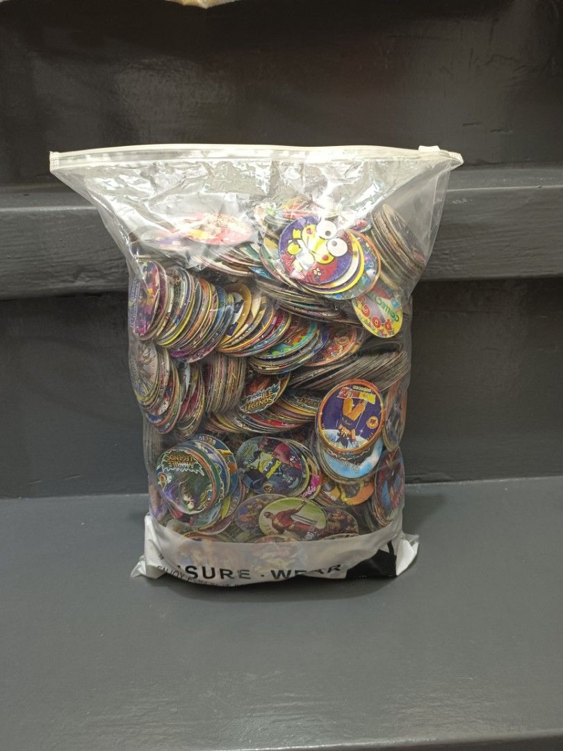 Pogs Collection (Category: Vintage Collectibles) located in Pasig City. Submitted by joaquin_1207 (Listing ID 1425083738, Image 1). Description: Take All Pogs for Kids Decluttering.