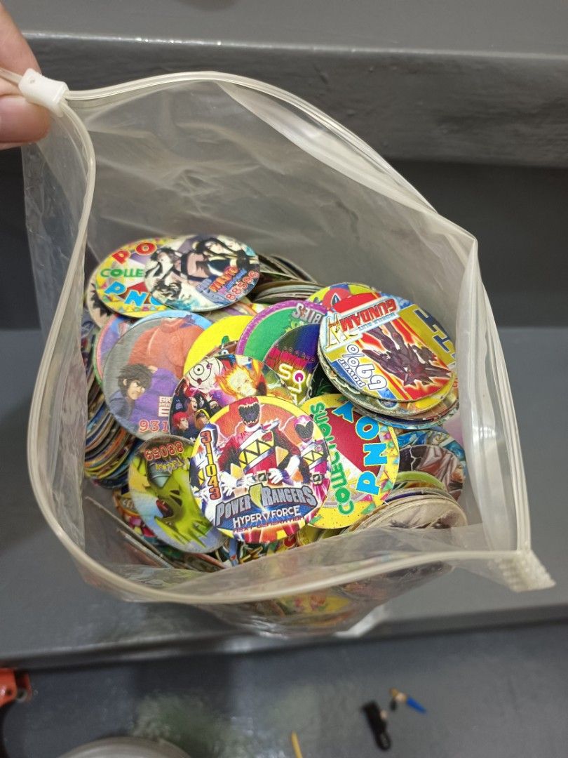 Pogs Collection (Category: Vintage Collectibles) located in Pasig City. Submitted by joaquin_1207 (Listing ID 1425083738, Image 2). Description: Take All Pogs for Kids Decluttering.