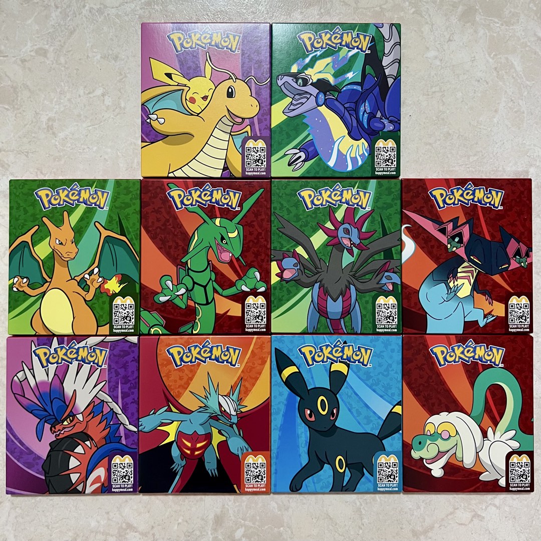 Pokémon TCG McDonalds’ Singapore Dragon Discovery, Hobbies & Toys, Toys ...