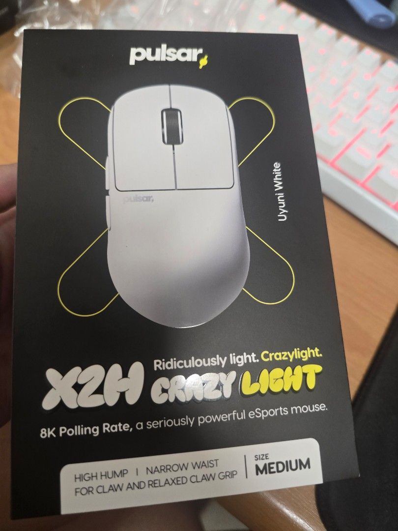 Pulsar X2H Crazy Light Medium gaming mouse439436144280883200