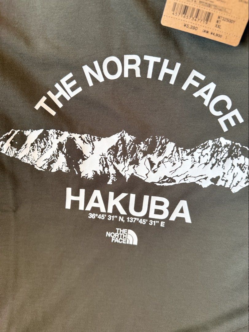 RARE* Gravity North Face Hakuba Limited edition tee. （分類：T-shirt、恤衫、有領衫）位於 Hong Kong。 由 billybillybillycantyousee 提交（商品編號 1425141055，圖片 2）。簡介： Limited edition (only in Hakuba) Olive green XXL brand new. Approx. measurements: Length: 29.5cm Chest: 22cm。