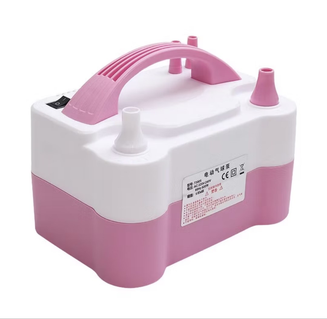 [RENTAL] Electric Balloon Air Pump, Hobbies & Toys, Occasions & Party ...