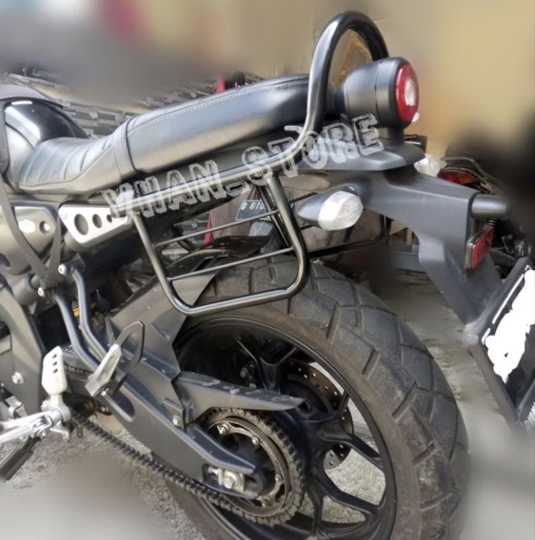 Side Rack for Yamaha XSR155, Motorcycles, Motorcycle Accessories on ...