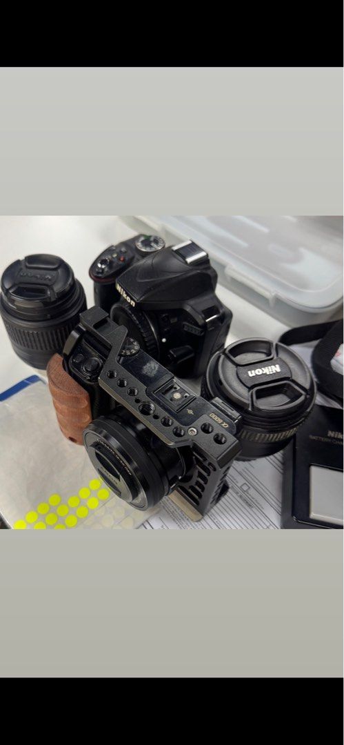 Sony A6000 (Category: Cameras) located in Quezon City. Submitted by lssantoss (Listing ID 1425248631, Image 3). Description: Sony A6000 Comes with: 3 batteries 1 Charger Camera bag Camera cage.
