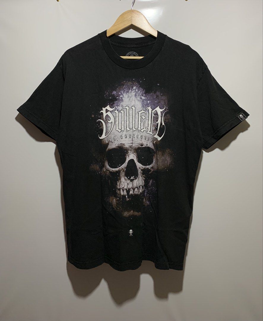 Sullen Art Collective Skull Graphic Tee - Large (Category: Tshirts & Polo Shirts ) located in Cebu City. Submitted by alpha_thrift_shop (Listing ID 1425080242, Image 1). Description: Sullen False Prophet Jay Ferguson Tattoos Skulls Biker Urban T Shirt -Excellent condition - L on tag - 21.5 width x 29.5 Length - 9.5/10 color rate - No issue Pmm 📩📩📩 #alphathriftshop.