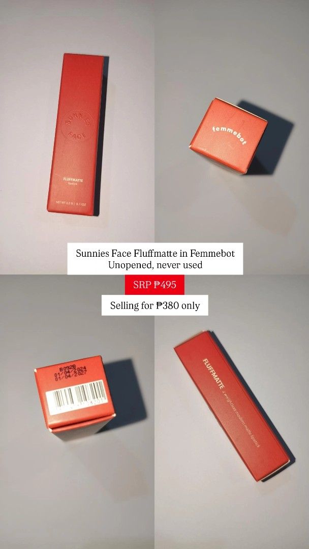 Sunnies Face Fluffmatte in Femmebot (Category: Makeup) located in Malabon City. Submitted by jaitamayo (Listing ID 1425115421, Image 1). Description: Location: Malabon City, Metro Manila.