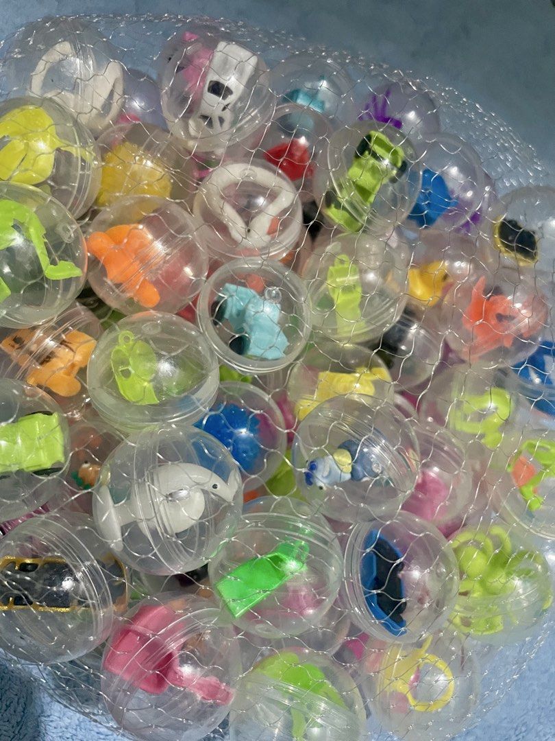 SURPRISE RANDOM TOYS IN CAPSULES (Category: Kids Toys) located in Cavite. Submitted by AlwaysGiveBack (Listing ID 1425107801, Image 2). Description: SURPRISE RANDOM TOYS IN CAPSULES - Perfect give aways; fillers for loot bags - Super cute toys! Bdo gcash Gogo lalamove ₱10 each only, no minimum order 💕.