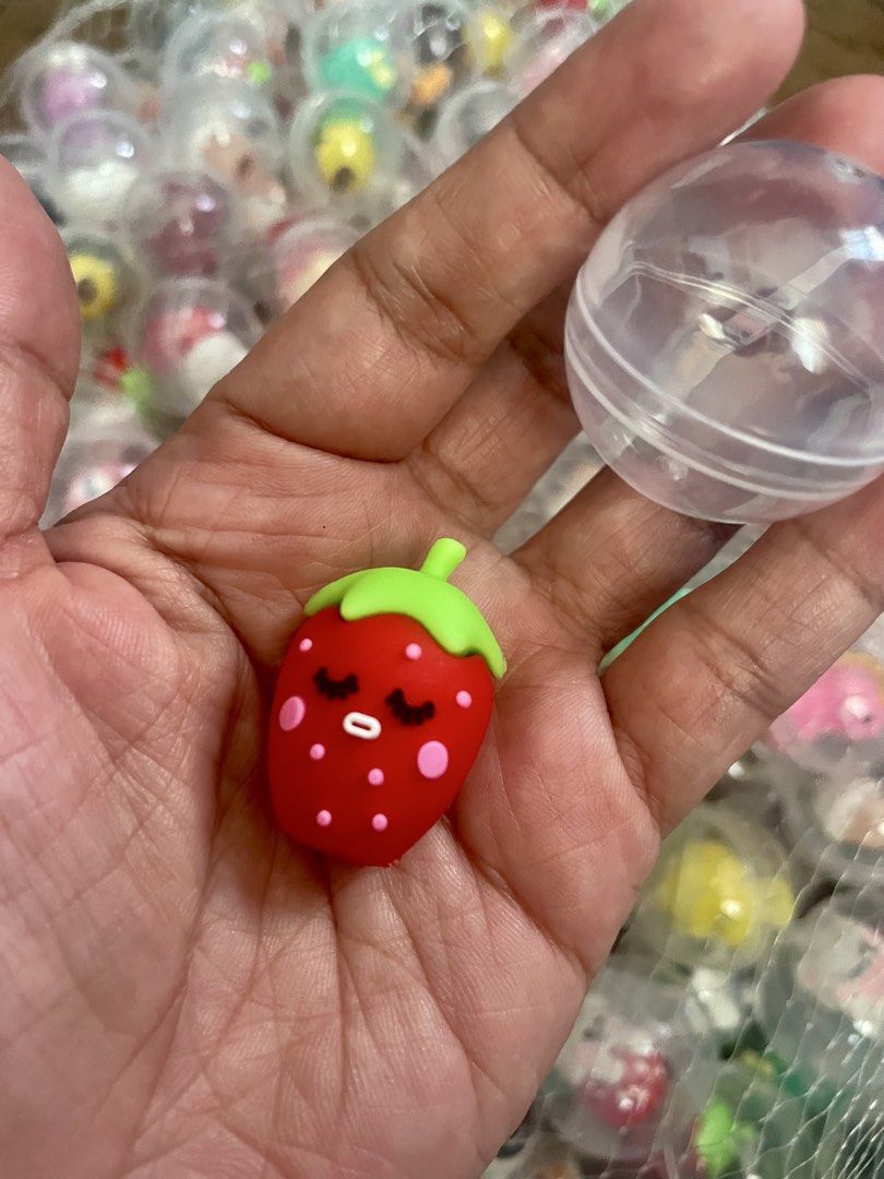 SURPRISE RANDOM TOYS IN CAPSULES (Category: Kids Toys) located in Cavite. Submitted by AlwaysGiveBack (Listing ID 1425107801, Image 3). Description: SURPRISE RANDOM TOYS IN CAPSULES - Perfect give aways; fillers for loot bags - Super cute toys! Bdo gcash Gogo lalamove ₱10 each only, no minimum order 💕.