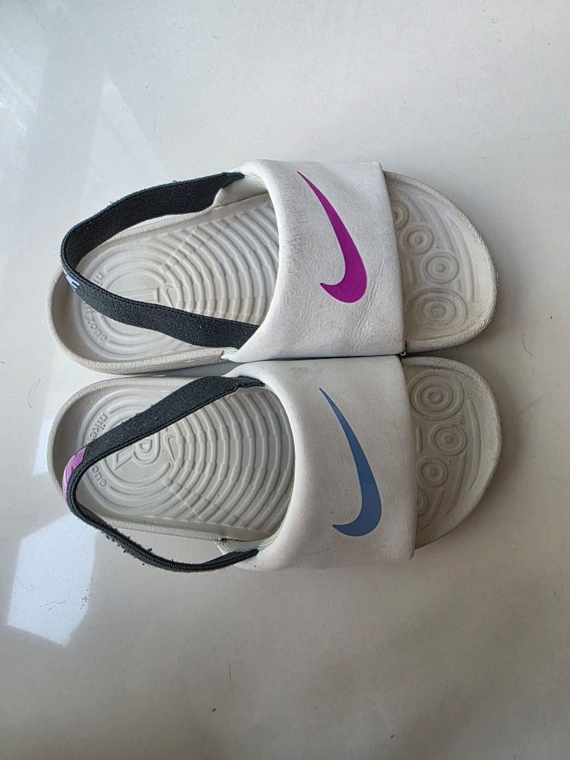 Take All Nike Sandals with Back Strap + Hotwheels sandal - 17cm (Category: Babies & Kids Fashion) located in Taguig. Submitted by ziostore (Listing ID 1425076183, Image 2). Description: 📌 For more inquiries/details, kindly chat. 📌 Negotiable for sure buyers ^_^ Buy more than 2 items from our listing and will get an extra discount !!! This is a NEW and PRELOVED item!! ❤️ 📌 Please be informed that flaws / issues are already indicated / as seen i