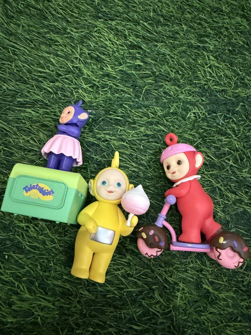 Teletubbies Toy Set (Category: Kids Toys) located in La Trinidad. Submitted by reeze_24 (Listing ID 1425063679, Image 1). Description: PRELOVED STUFFTOYS/HARDTOYS FROM HONGKONG BOX/JAPAN SURPLUS/UKAY SOURCE SOME ARE WITH PAPER TAGS AND CLOTH TAGS Still manange expectations.UKAY PO ETO HINDI BRAND NEW. SELF AUNTHENTICATE NA LANG PO NINYO MGA ITEMS .( CHECK PICTURES FOR DETAILS) BUY AS IS. NO RETURN NO EXCHANGE .