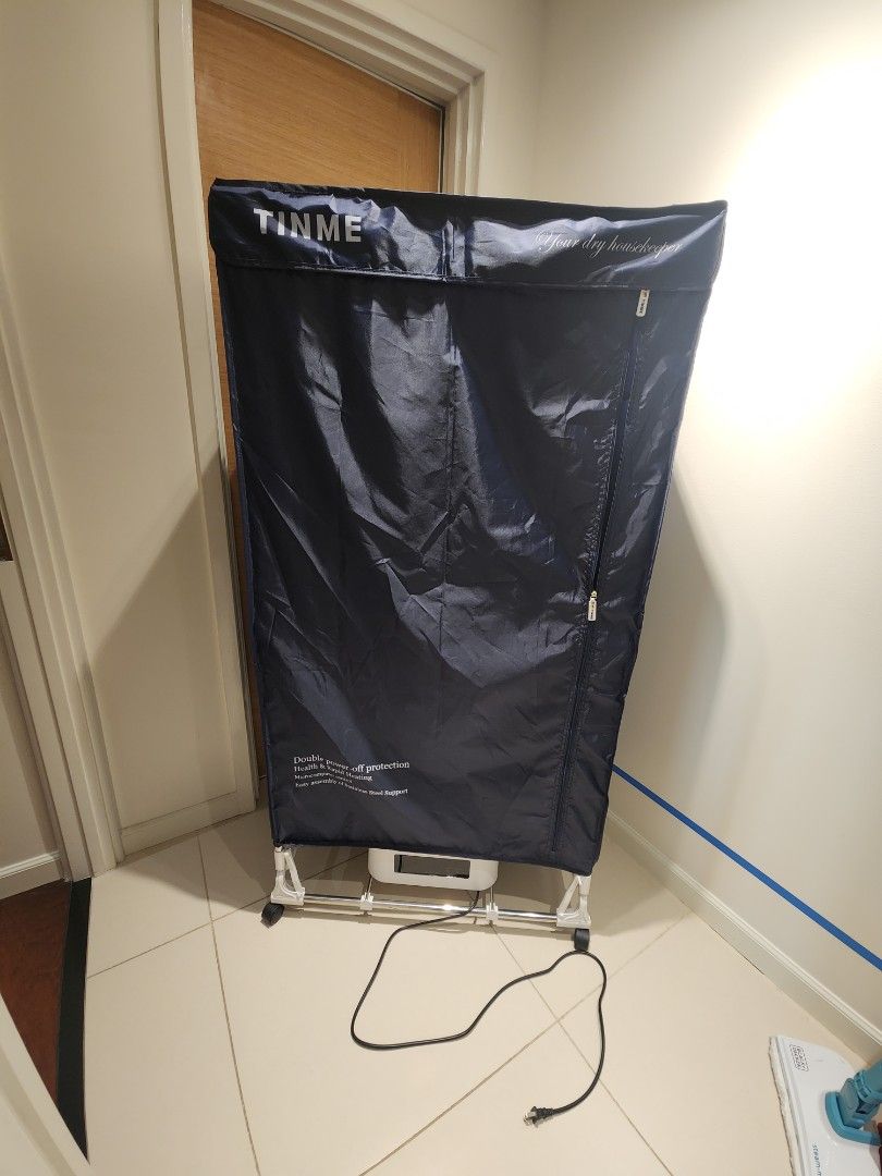 TINME Portable Clothes Dryer (Category: Washing Machines and Dryers) located in San Juan City. Submitted by cafebee (Listing ID 1425107700, Image 1). Description: Packable Clothes Dryer. Great for smaller Homes, Energy saving Vs a standard dryer. 3 temprature settings fan, low heat, high heat Adjustable Set Timer. can adjust the fan time as low as 30min up to 90 mins ( 15 mins increments) 220v RFS - I have 2, this is extra Useful as a dryer alter