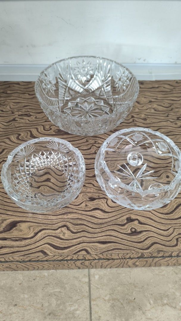 Vintage Crystal Bowls475825814499512321