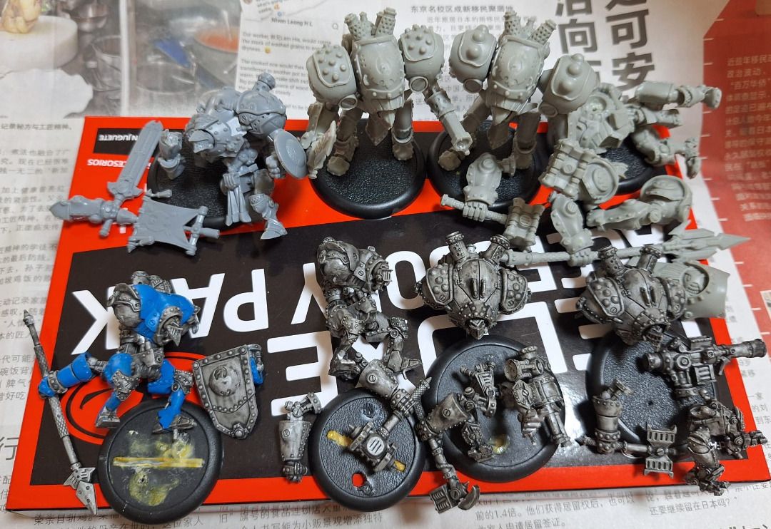 Warmachine (Category: Gundam Model Kits) located in Singapore. Submitted by scgoh1980 (Listing ID 1425189708, Image 3). Description: Selling as a set (29 figures) What you see is what you get Collect from my place in yishun .