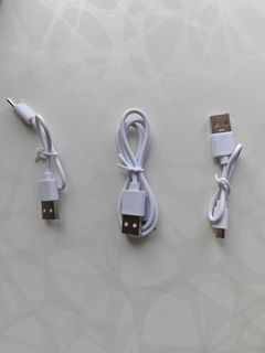 USB C TO USB C / Micro USB Cable White