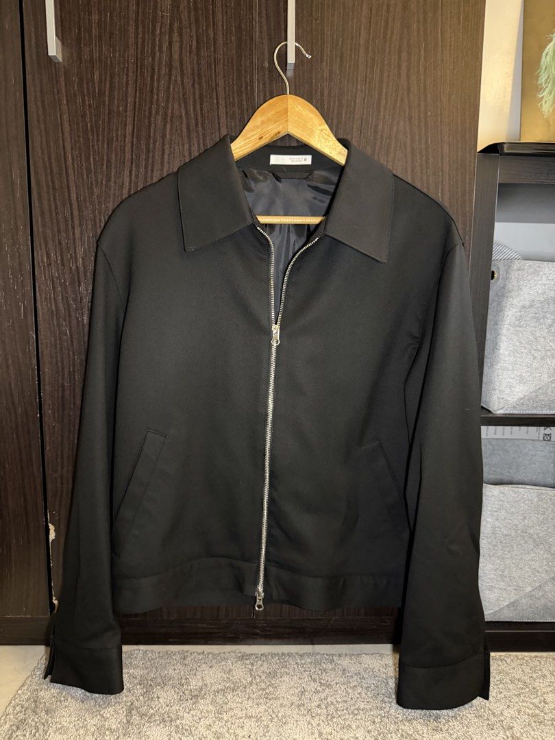 Zara Jackets (Category: Coats, Jackets and Outerwear) located in Quezon City. Submitted by alexanderwayne (Listing ID 1425134414, Image 3). Description: FOR SALE!!! Used like new Jackets. All in very very good condition. Brands: Zara and Bershka, sizes: Small (fits Medium). 3499 each. 8499 take all! 😁.