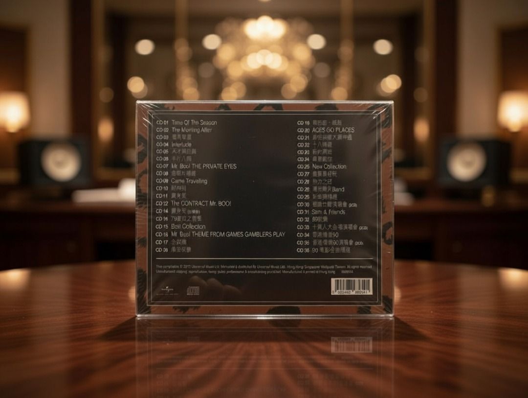 [全新/絕版]冠絕之選 Sam Hui Albums （許冠傑）36CDs Box Set 復黑王 有證書~有Serial No.~, 興趣與 ...