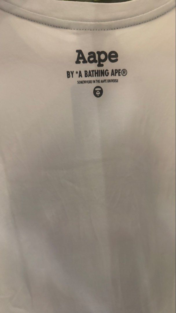 Aape by A Bathing Ape T-shirt (Category: Tshirts & Polo Shirts ) located in Manila. Submitted by pringlesssy (Listing ID 1425436198, Image 2). Description: Size: Medium Quezon city.