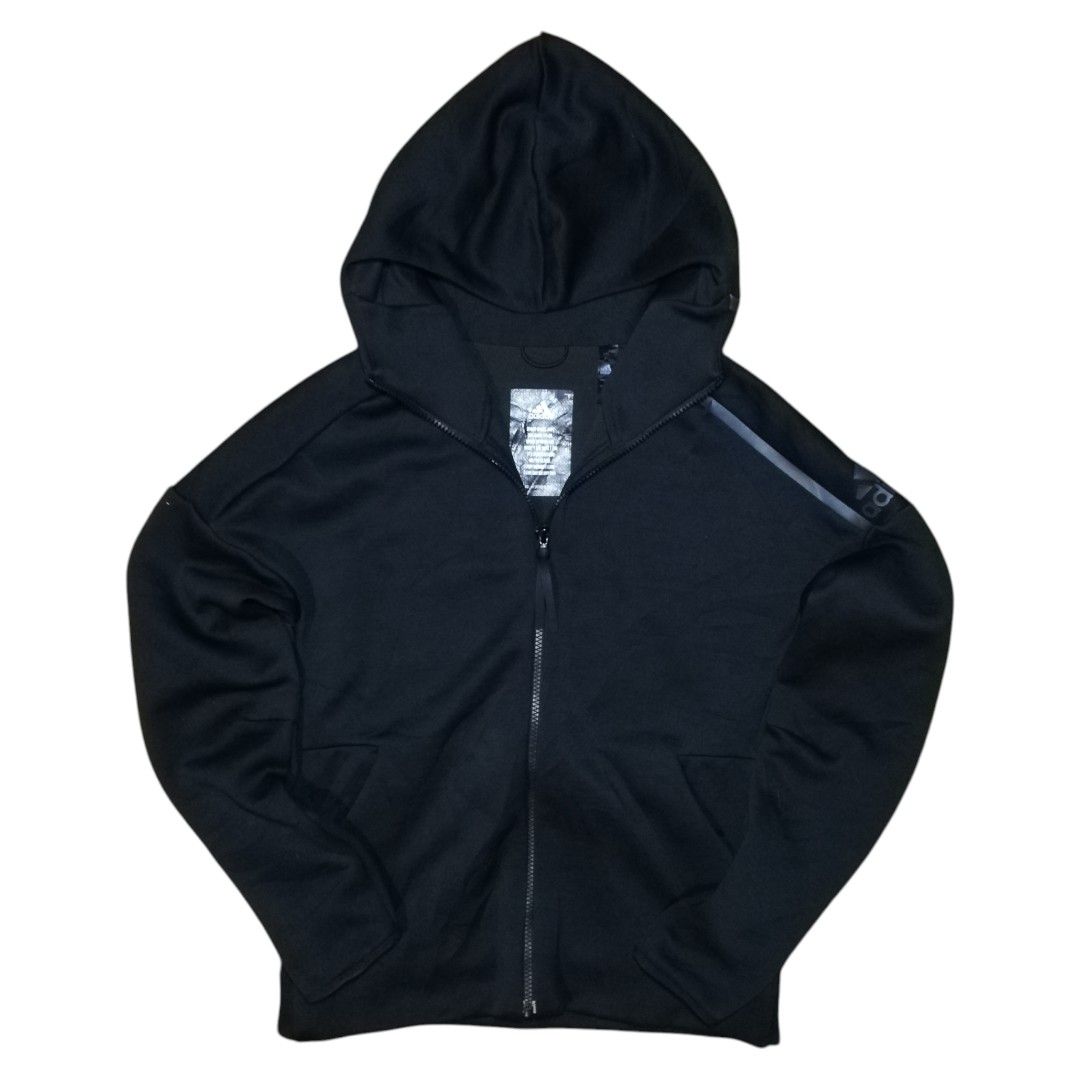 Adidas Black Full Zip Hoodie (Category: Hoodies) located in Cadiz. Submitted by hunteer (Listing ID 1425382825, Image 1). Description: For Sale! ‎ ‎ ‎ ‎Adidas ZNE Fast Release Regular Zip-Up Hoodie ‎ ‎ ‎ ‎• Like New Condition, 9.5 out of 10 color rate ‎ ‎• 61% Polyester, 39% Recycled Polyester Double knit ‎ ‎• Legit, check tags for authenticity ‎ ‎• Color: Black ‎ ‎• Issue: Need Wash, Minor lint ‎ ‎• Ready for shipping, fix price ‎ ‎• See photos 