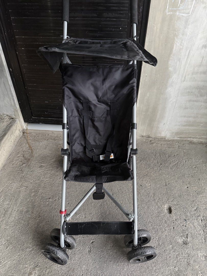 Anko Black Lightweight Stroller (Category: Strollers) located in Baliuag. Submitted by TRDSHOP (Listing ID 1425364073, Image 3). Description: ₱999 ONLY! Anko Lightweight Stroller • Perfect for travel • Easy to fold & use • Slightly used.