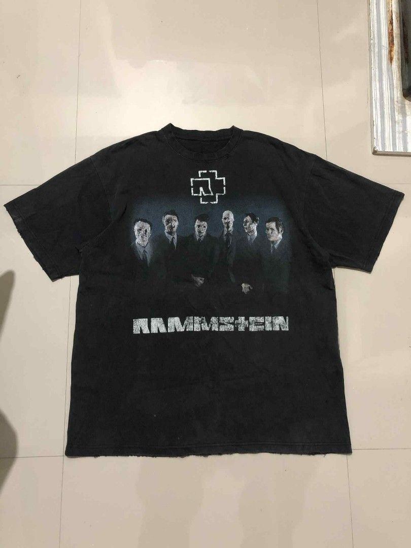 Balenciaga Rammstein Shirt (Category: Tshirts & Polo Shirts ) located in Cavite. Submitted by autothrift (Listing ID 1425303715, Image 1). Description: FIT TO L TO XL COLOR RATE 8.5/10 CONDITION 8.5/10 NO NECK TAG FADED WASH TAG .