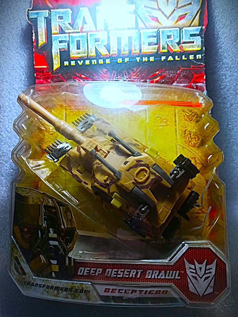 BIB ROTF DEEP DESERT BRAWL Deluxe Class Hasbro Decepticon Transformers ...
