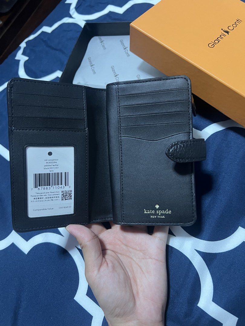 Brand New Kate Spade Leila Medium Wallet (Category: Wallets & Card holders) located in Manila. Submitted by uhhyayoe (Listing ID 1425297620, Image 2). Description: ❗️Negotiable Brand new! 100% guaranteed original, bought from the US 🇺🇸 No box but will provide one for safekeeping. Shipping fee c/o buyer :) 📍Sampaloc, Manila.