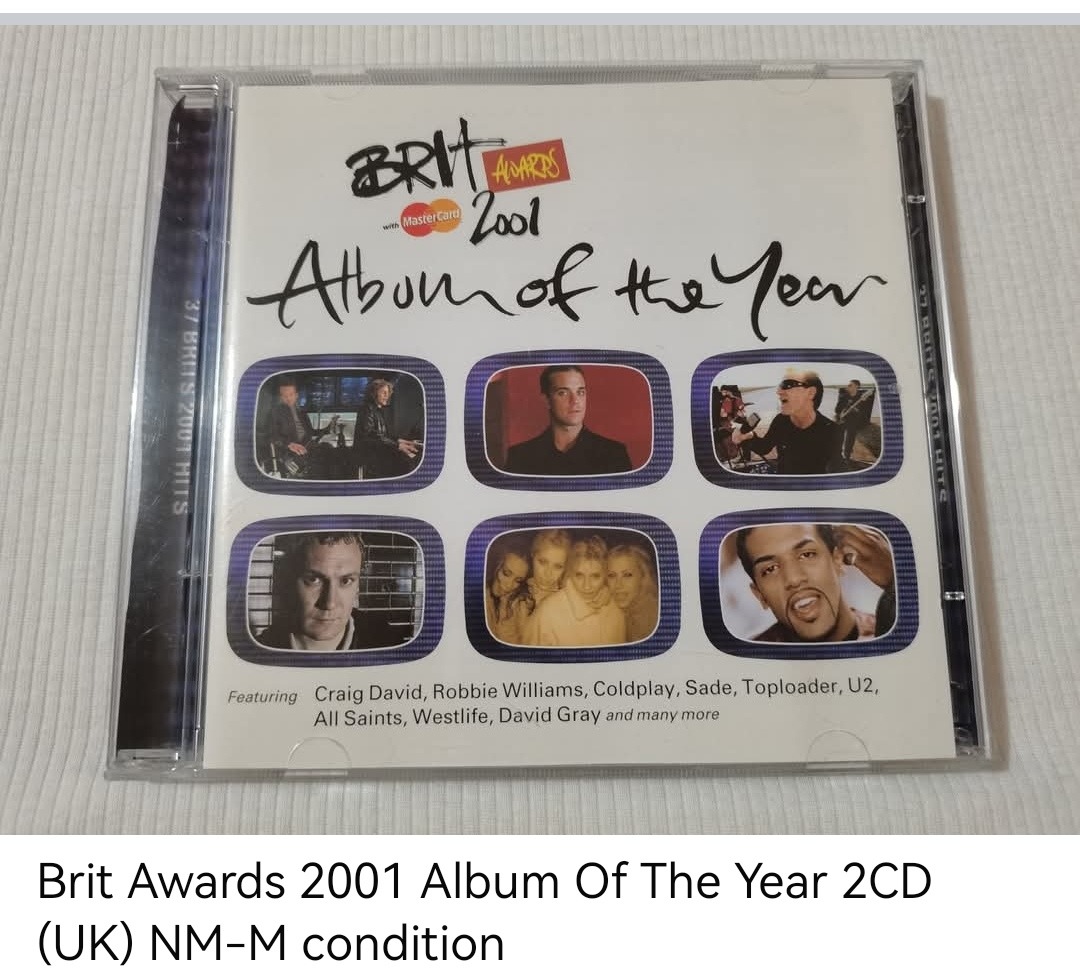 Brit Awards 2001 Album Of The Year 2CD (unsealed), Hobbies & Toys ...