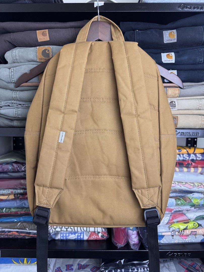 Carhartt Classic 21L Daypack (Category: Backpacks) located in Calamba. Submitted by groov_dom (Listing ID 1425436674, Image 2). Description: Brown Carhartt Classic 21L Daypack Color Rate: 9.5/10 Issue: Stains and Slightly Cracks inside but not noticeable Price Slightly Negotiable 📍Calamba Laguna .