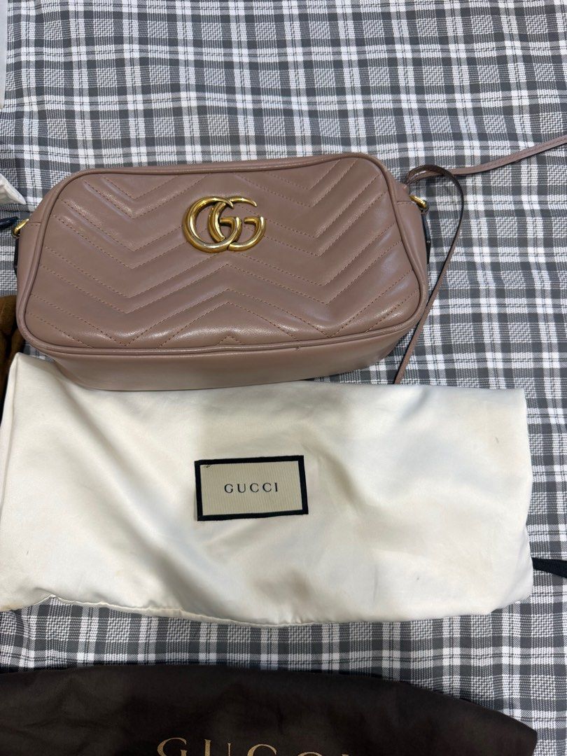 Decluttering (Category: Luxury Bags & Wallets) located in Pasay City. Submitted by charitytapales040286 (Listing ID 1425346550, Image 3). Description: Will sell my preloved bags and wallets. :) All guaranteed authentic! Marmont sold Gucci red sold Balenciaga wallet sold.