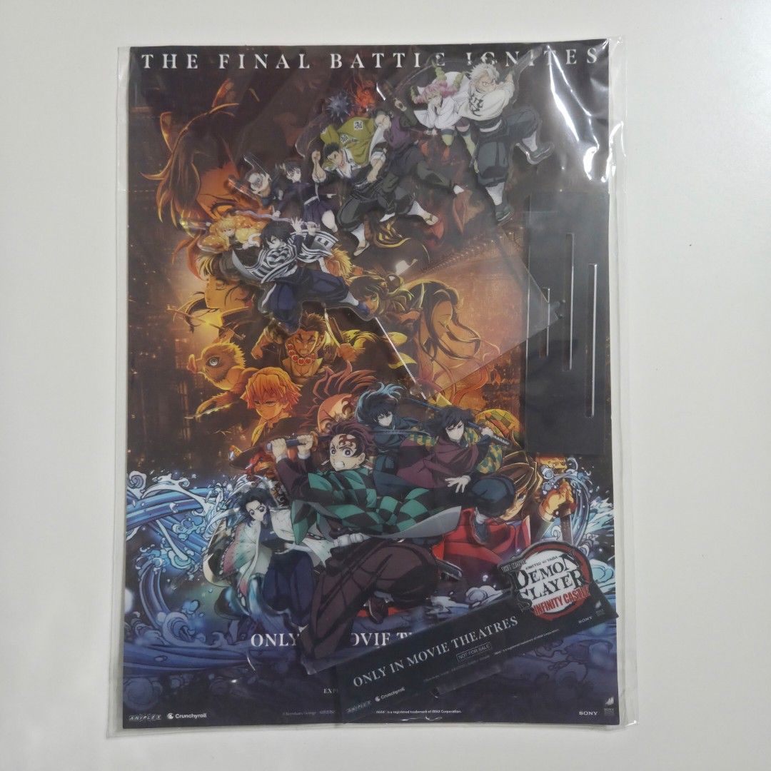 Demon Slayer Infinity Castle Acrylic Stand (Category: Character Goods) located in Paranaque City. Submitted by aerithblooms (Listing ID 1425373232, Image 1). Description: .