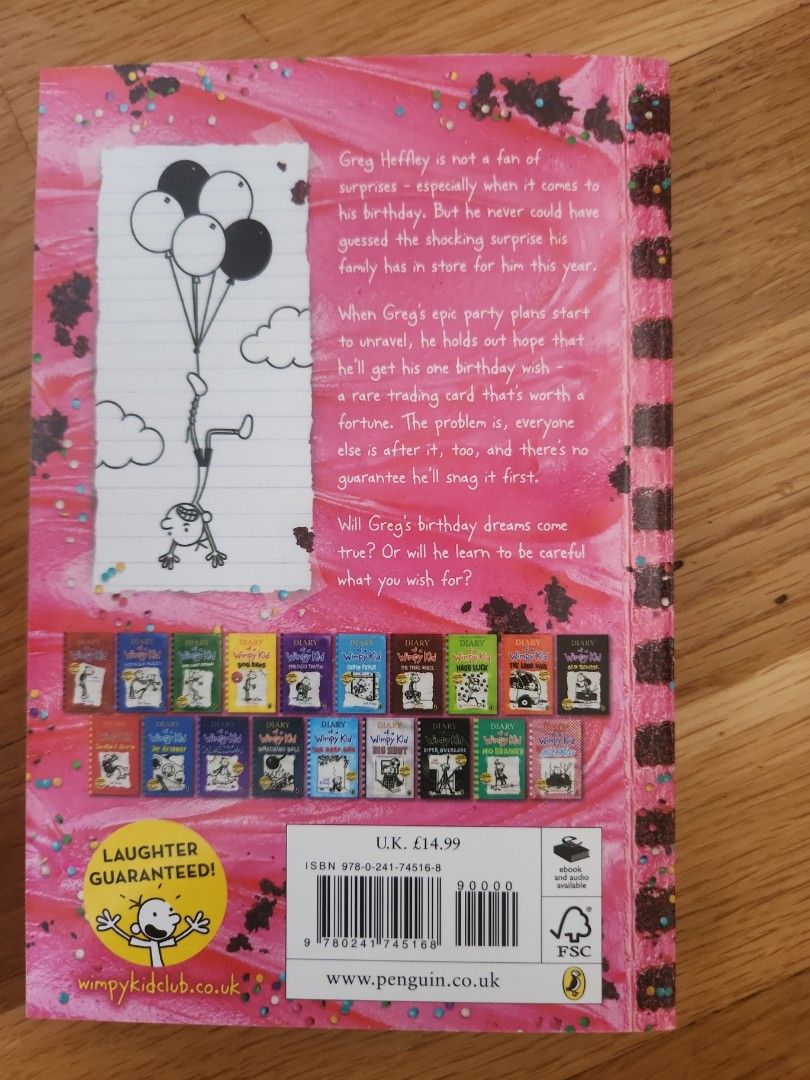 Microcreatures Cards Diary of a Wimpy Kid: Party Pooper, Hobbies & Toys, Books & Magazines ...