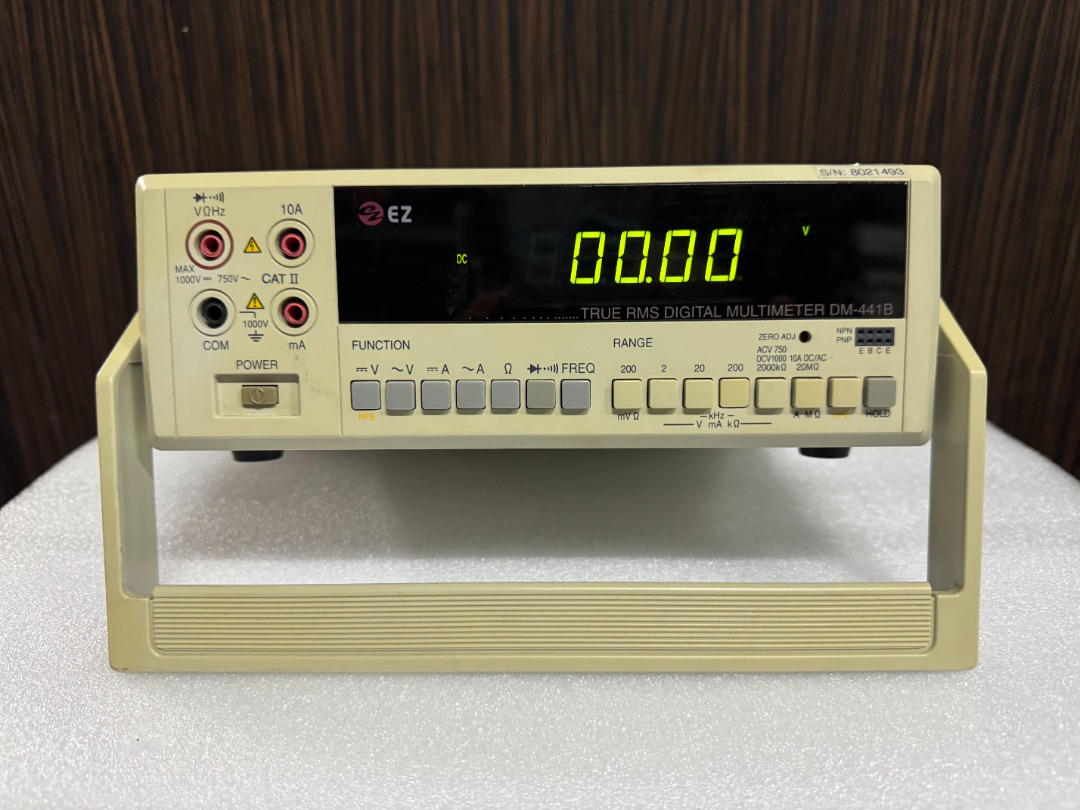 EZ DM-441B True RMS Digital Multimeter, Computers & Tech, Office ...