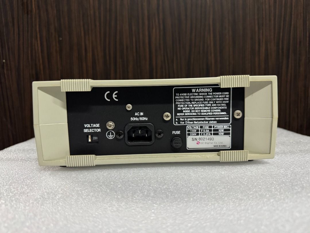 EZ DM-441B True RMS Digital Multimeter, Computers & Tech, Office ...