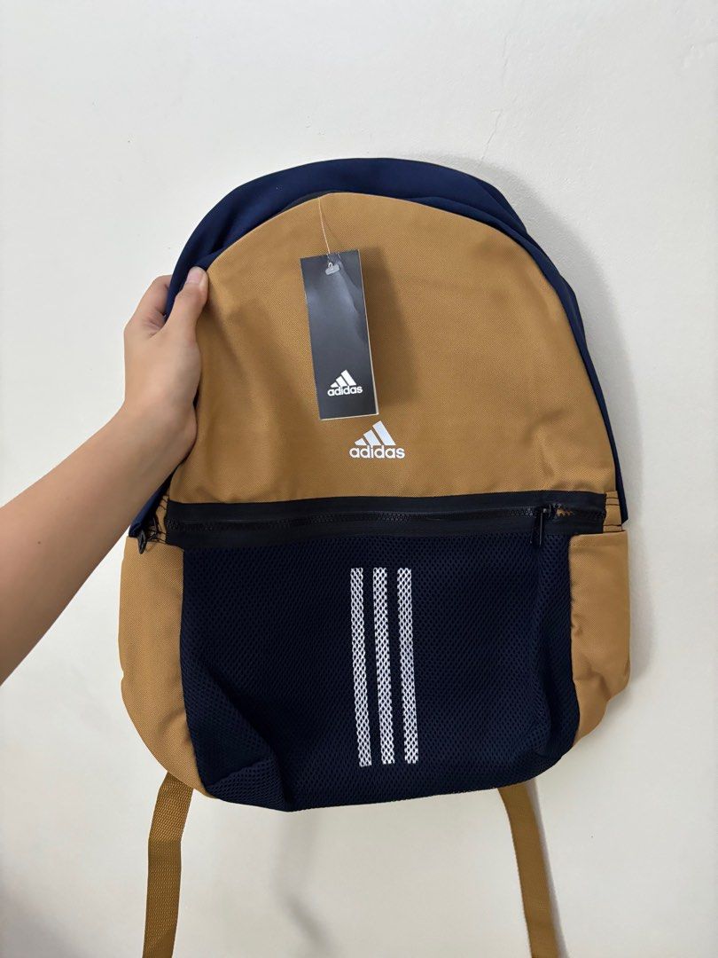 FREE SF adidas bag (Category: Backpacks) located in Manila. Submitted by lavieelle (Listing ID 1425355818, Image 2). Description: - free delivery nationwide! - unisex, big storage backpack - brand new adidas bag with tag - bought internationally, no flaws - rfs: too many bags, decluttering.