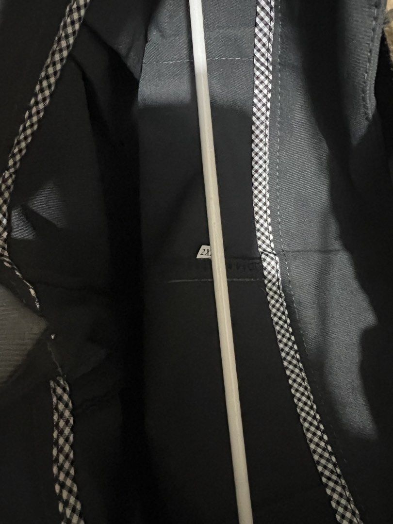 King Kong Gray Trousers - XXL (Category: Other Bottoms) located in Manila. Submitted by eggyoLk (Listing ID 1425344335, Image 3). Description: Bought it at Tiktok Shop around 290 pesos last week, never been use and the quality is really good. Quality: 100% Color: Gray Size: XXL similar to 33-34 waistline rfs: decluttering..