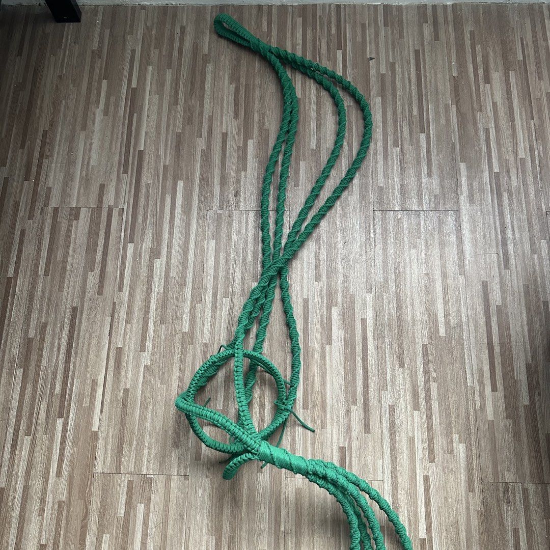 Green Rope Plant Hanger (Category: Hooks & Hangers) located in Marilao. Submitted by extra_stuff (Listing ID 1425294441, Image 2). Description: .