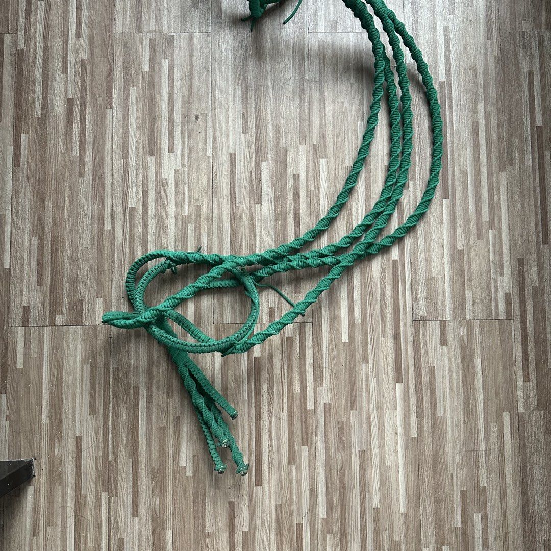 Green Rope Plant Hanger (Category: Hooks & Hangers) located in Marilao. Submitted by extra_stuff (Listing ID 1425294441, Image 3). Description: .