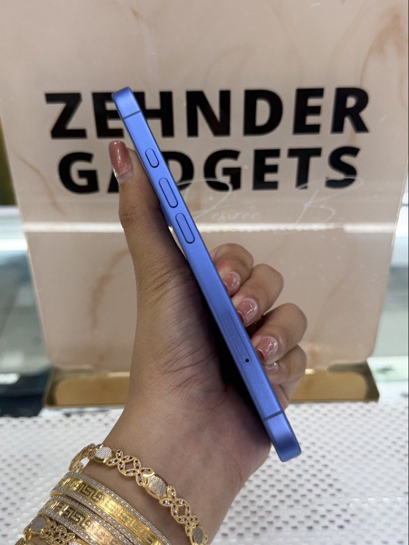 iPhone 16 128GB OPENLINE (5 MONTHS OLD) NTC APPROVED (Category: iPhone 16 Series) located in San Juan City. Submitted by desireebayal96 (Listing ID 1425420802, Image 2). Description: iPhone 16 (ULTRAMARINE ) * UNDER WARRANTY UNTIL OCTOBER 2026 * 128GB * FACTORY UNLOCKED (ANY SIM) * 100% BATTERY HEALTH (ORIGINAL NOT BOOSTED, CAN CHECK 3UTOOLS) * 77 CYCLE COUNT * 99% SMOOTH * NO ISSUE * NO HISTORY OF REPAIR * NO ICLOUD ISSUE * NOT REFURBISHED * FAC