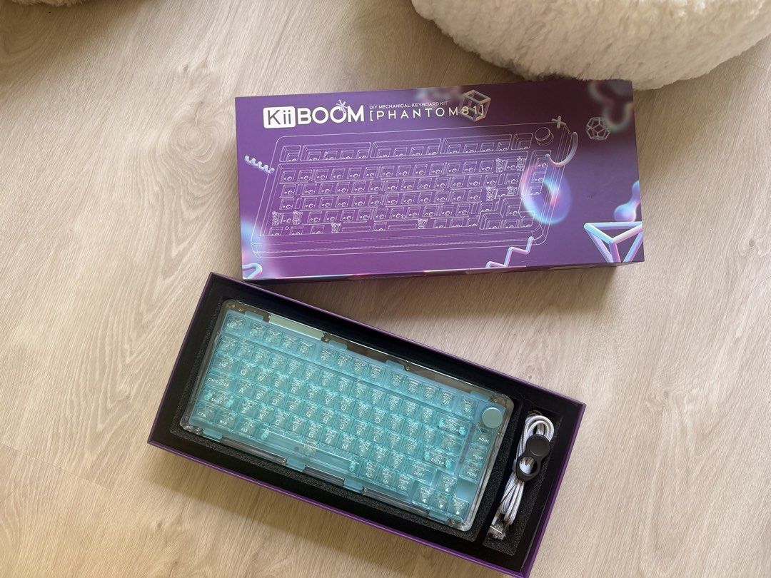 KiiBOOM Phantom 81 v2 - Clear Blue512884794574120962