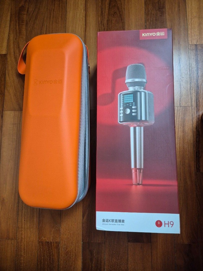 Kinyo H9 Karaoke Microphone with Case