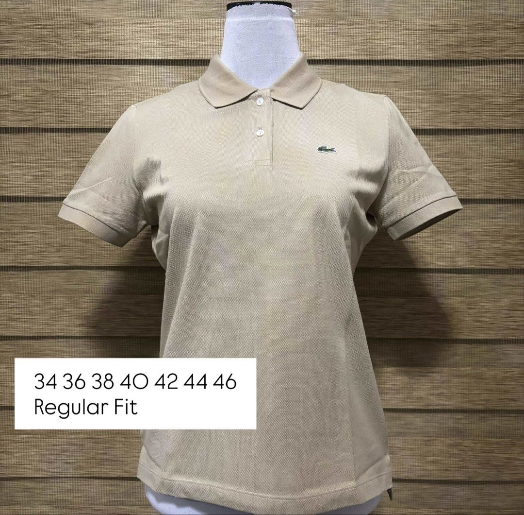 Lacoste Womens Regular Fit Polo Shirts (Category: Shirts) located in Santa Rosa. Submitted by miqboutique (Listing ID 1425260136, Image 3). Description: BELOW SRP✨ ₱3,900 - FIRM PRICE 🐊Womens Regular Fit • Ready to ship • Guaranteed Original Fb page: Miq's Boutique.