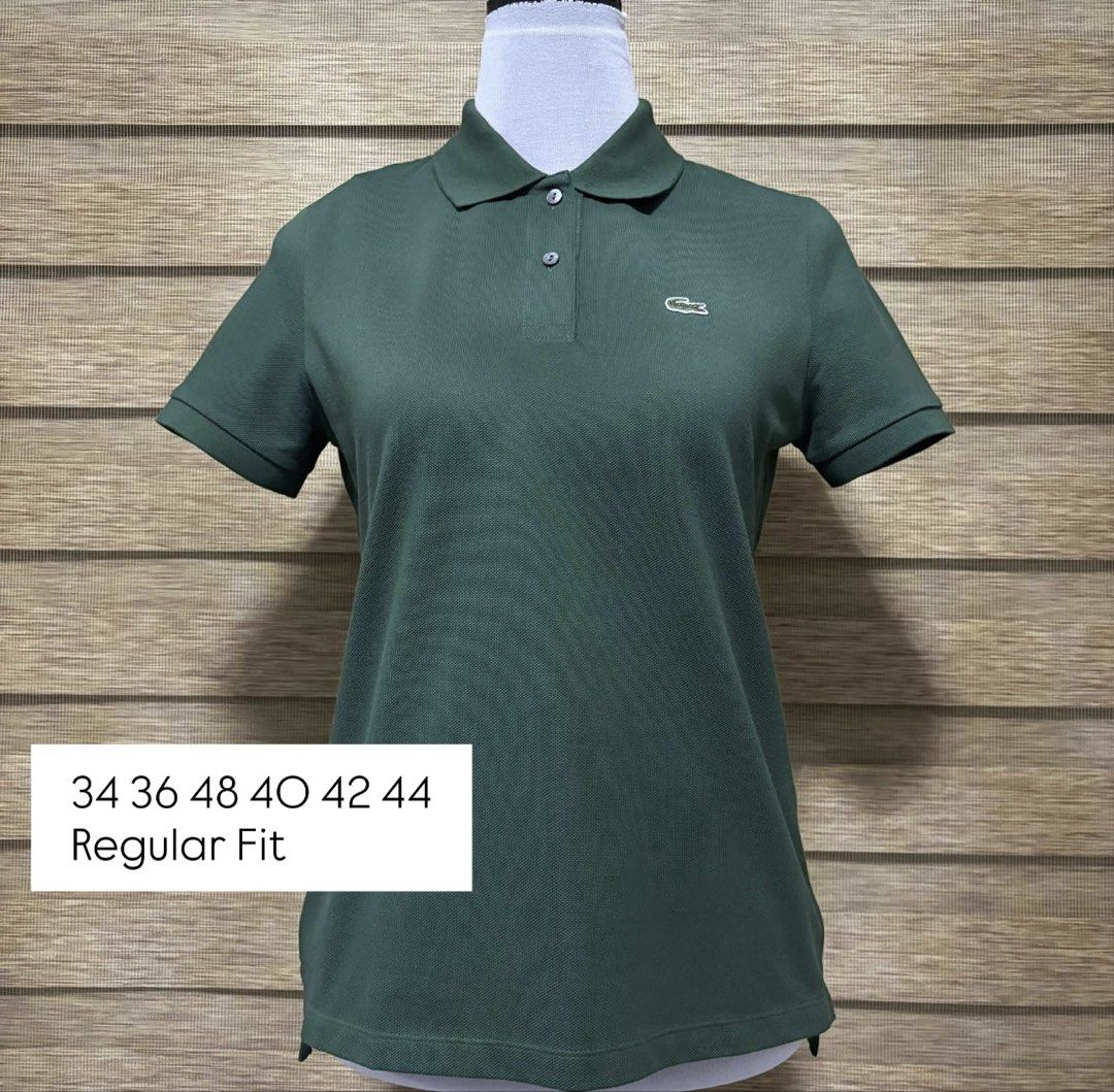 Lacoste Womens Regular Fit Polo Shirts (Category: Shirts) located in Santa Rosa. Submitted by miqboutique (Listing ID 1425260136, Image 1). Description: BELOW SRP✨ ₱3,900 - FIRM PRICE 🐊Womens Regular Fit • Ready to ship • Guaranteed Original Fb page: Miq's Boutique.