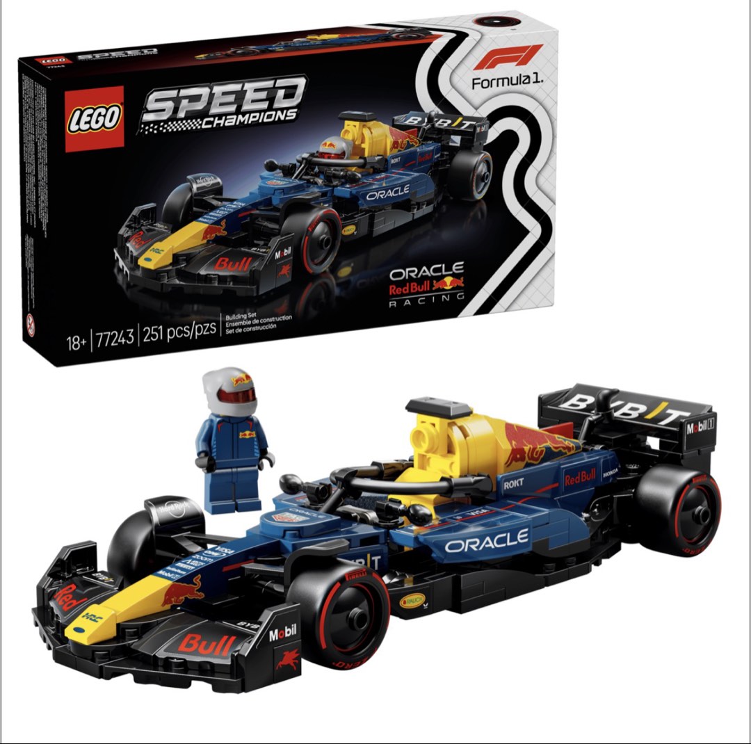 Lego Speed Champion 77243 Oracle Red Bull Racing RB20 F1 Race Car ...