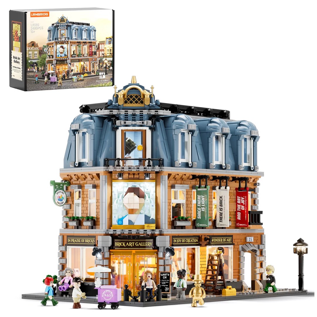 Lumibricks Art Gallery Building Blocks Set, Hobbies & Toys, Toys ...