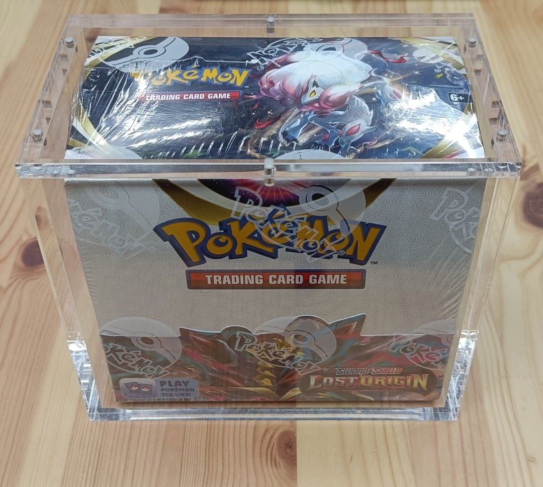 lost origin booster box pokemon in acrylic case, Hobbies & Toys, Toys ...