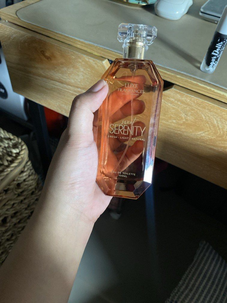 Luxe fragrances sweet serenity (Category: Fragrance & Deodorants) located in Rizal. Submitted by julsdeclutterss (Listing ID 1425341178, Image 2). Description: .