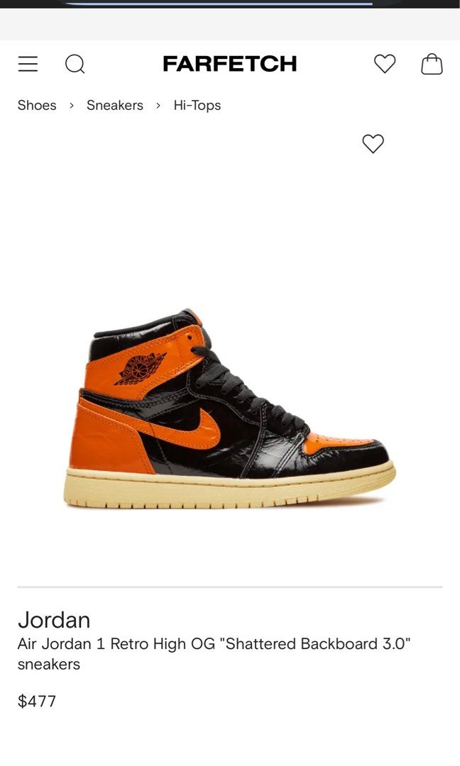 Nike Air Jordan 1 Shattered Backboard (Category: Sneakers) located in Lipa City. Submitted by mochii13 (Listing ID 1425272201, Image 3). Description: .