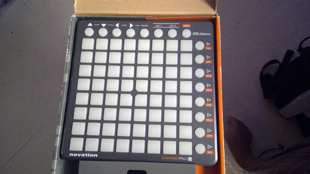 Novation Launchpad S (Category: Musical Instruments) located in Butuan. Submitted by reggex99 (Listing ID 1425321541, Image 3). Description: Novation Launchpad S, a powerful 64-button music controller. It triggers loops, controls mixers, and adds effects. Includes Ableton Live Launchpad Edition. It is compatible with other music software, via PC, Mac and iPad Still in box, seldom used. .
